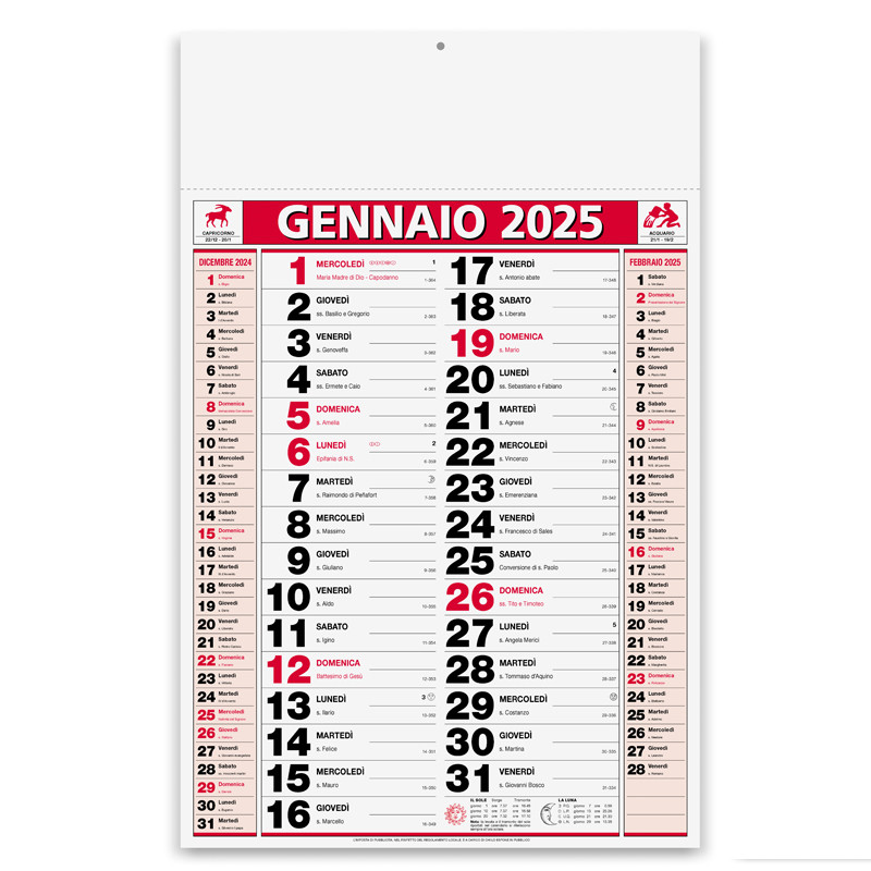 Calendario Olandese Small